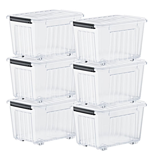 Nazhura 72 Qt Storage Bin (6 Count)