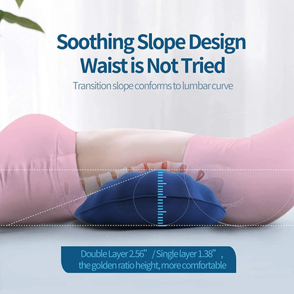 Adjustable Lumbar Support Pillow for Sleeping