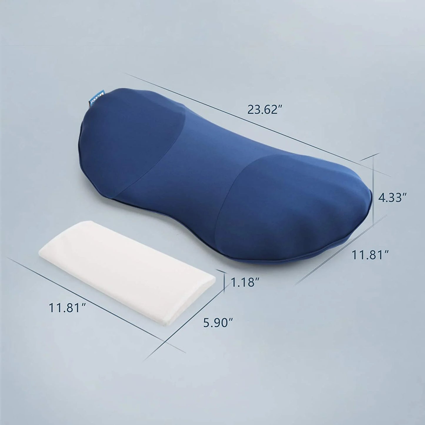 Adjustable Lumbar Support Pillow for Sleeping