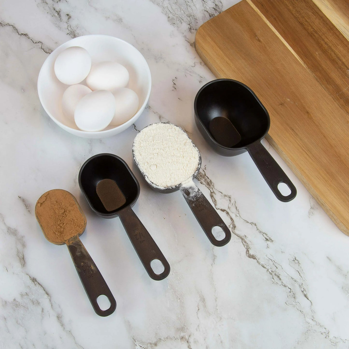 Mainstays 8-Piece Kitchen Measuring Cup & Spoon Set