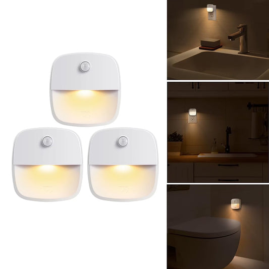 LED Motion Sensor Night Light (3 Pack)